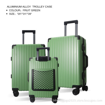 Luxury Smart aluminium frame luggage